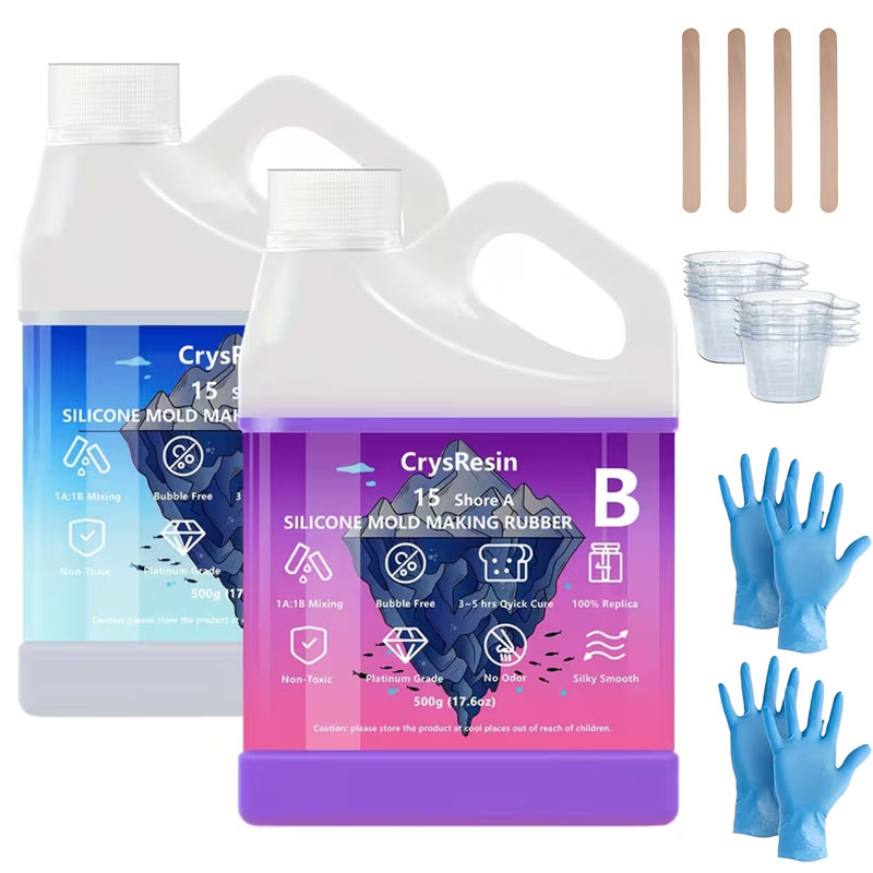 Soap Making Diy Kit - 500 мл, 2 бутылки жидкого силикона